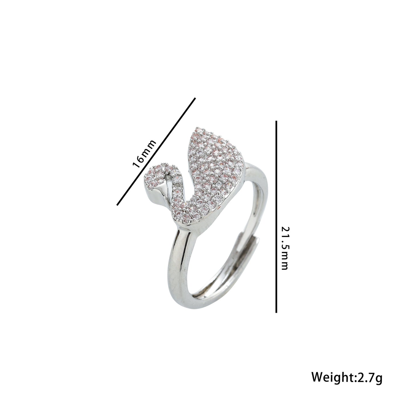 European and American Fashion Retro Niche Light Luxury High Sense Personalized Opening Ring Fashion Jewelry Factory Direct Sales