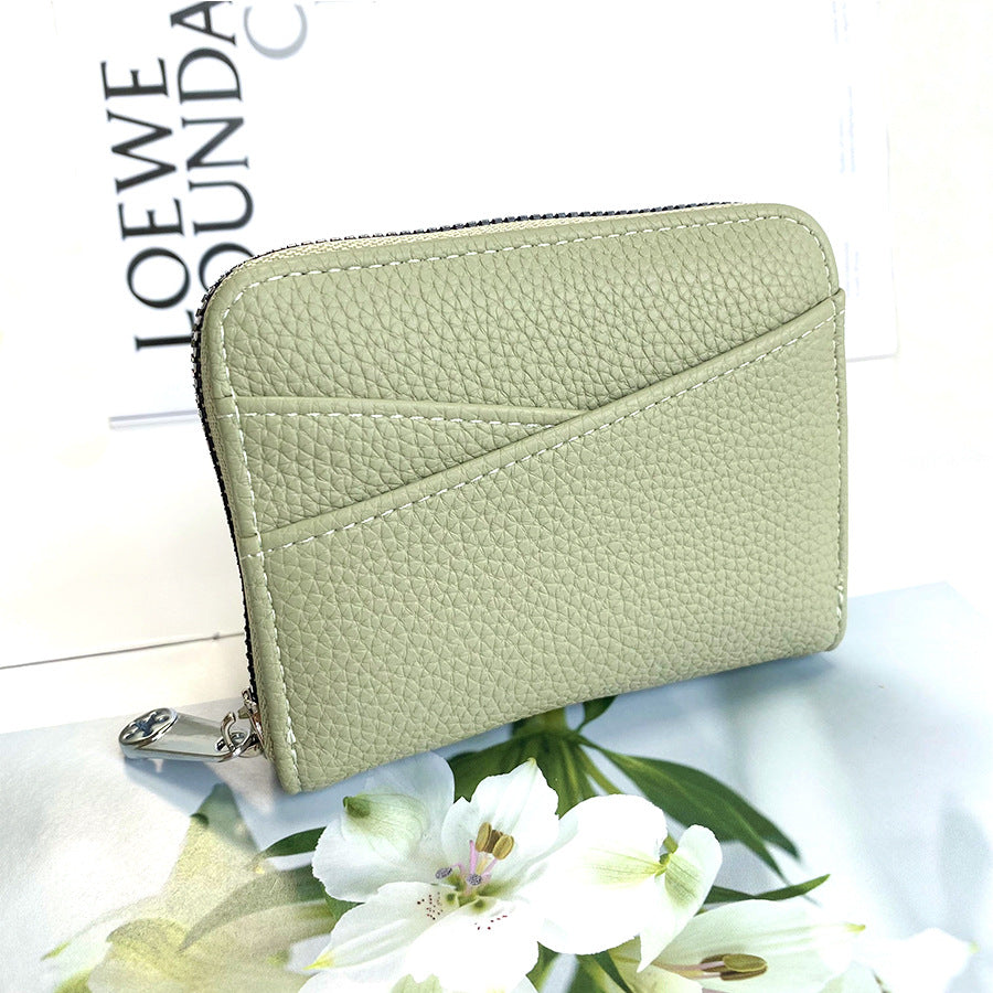 Japanese Small Wallet INS Japanese Organ Card Bag, Multi-card Women's Change Bag, Simple and Large Capacity