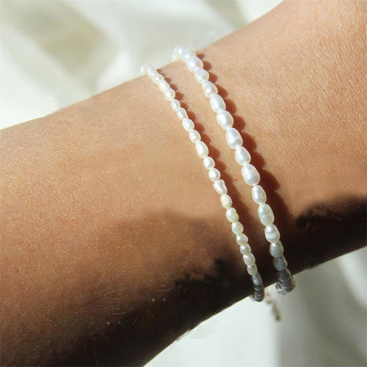 Antique Women's Pearl Bracelet Women's Natural High-quality Beaded Bracelet, Freshwater Pearl Jewelry Beads Wholesale
