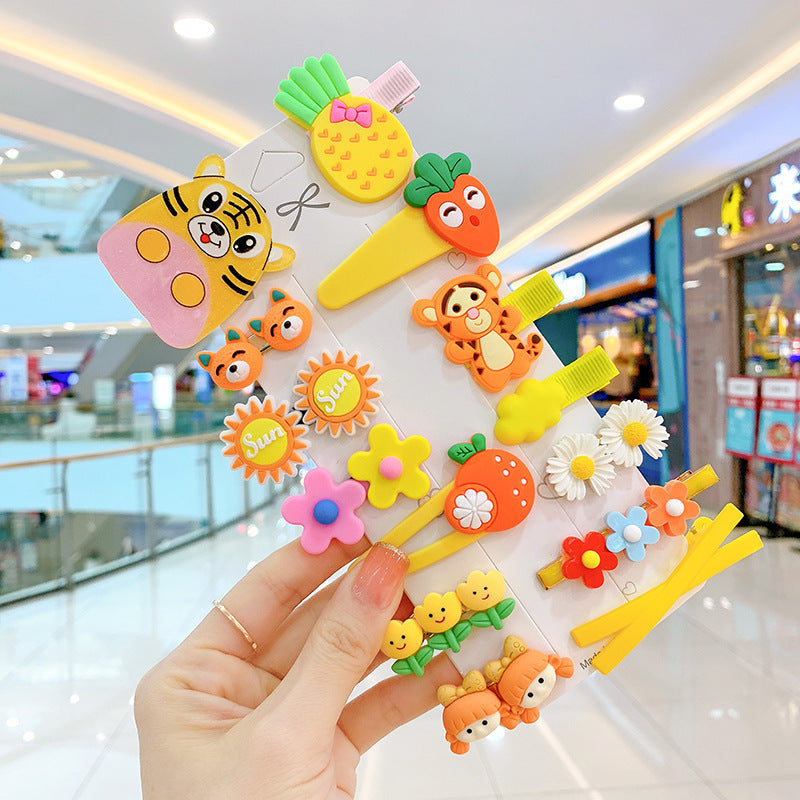 Children's Korean Version Baby Hairpin Cute Cartoon Hairpin