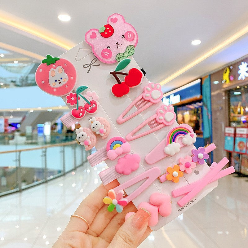 Children's Korean Version Baby Hairpin Cute Cartoon Hairpin