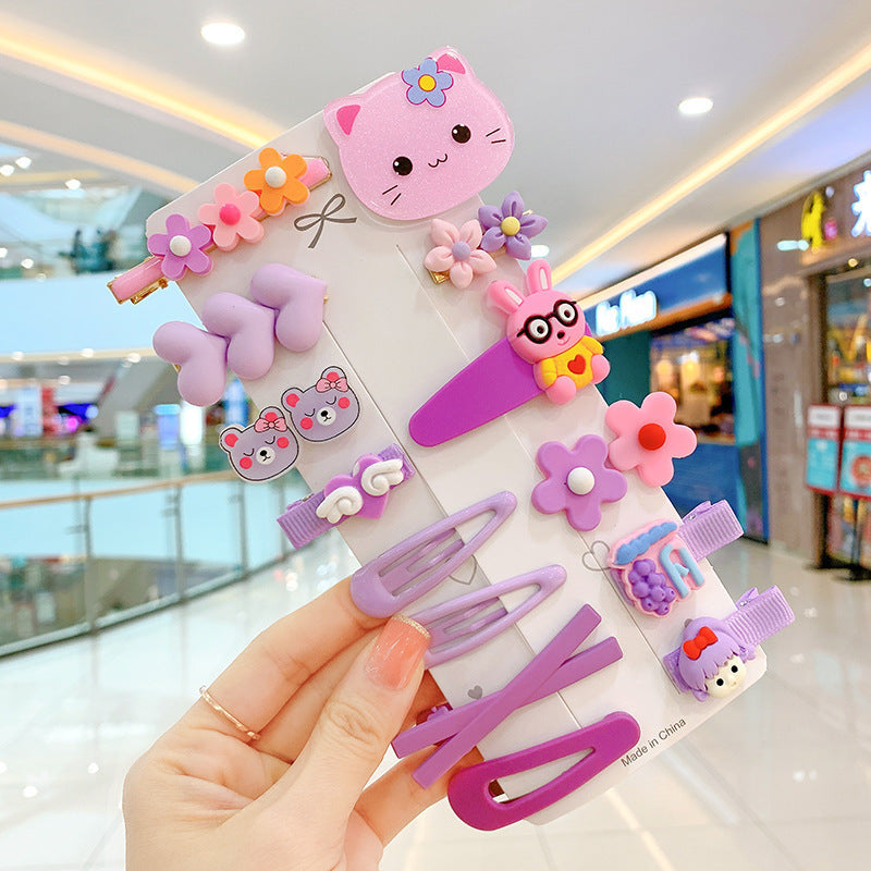 Children's Korean Version Baby Hairpin Cute Cartoon Hairpin