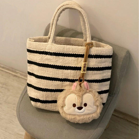 Mini Tote Bag Women's 2025 New Literary and Simple Canvas Hand Carry Lunch Box Bag Versatile Shoulder Bag