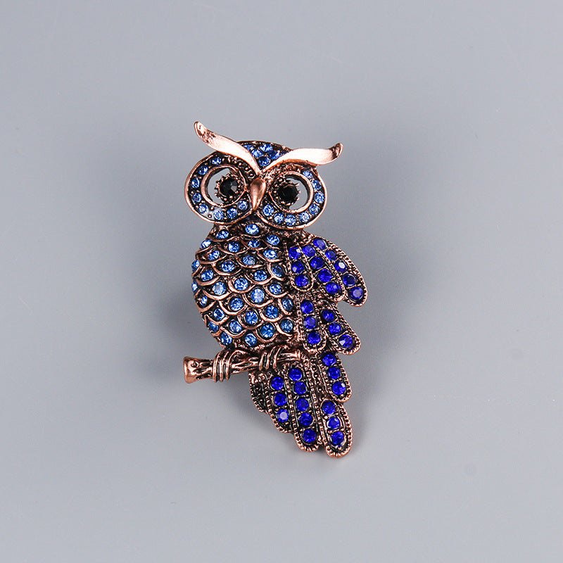 Frog Brooch New Owl Brooch Dragonfly Butterfly Enamel Brooch Peacock Animal Pin, Apparel Accessories