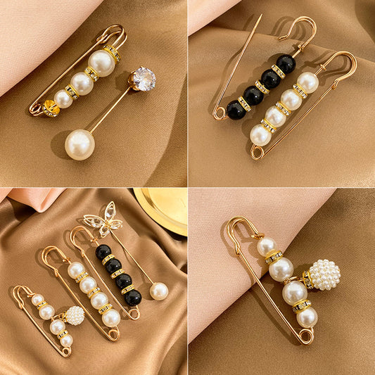 Jeans Waistband Reduced Waist Buckle Brooch Women's Skirt Tightened Waist Artifact Pin Fixed Anti-light Buckle Button
