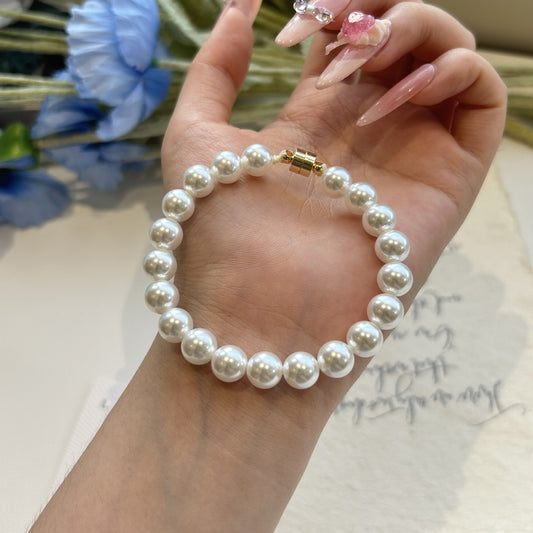 Pearl Bracelet Shows Temperament Versatile High-end Bracelet Girls Personality Niche Beaded Wholesale