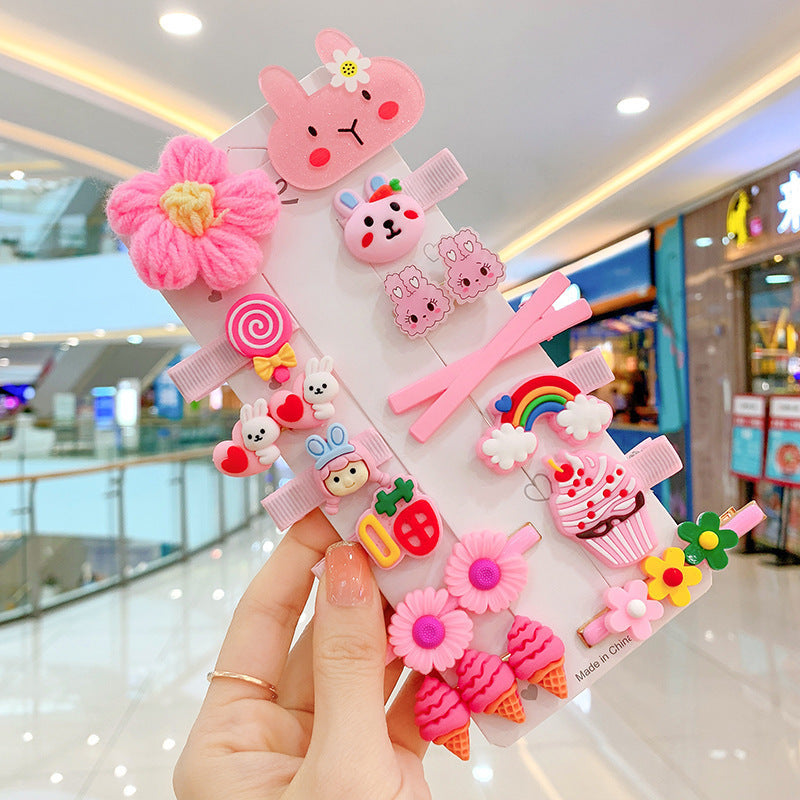 Children's Korean Version Baby Hairpin Cute Cartoon Hairpin