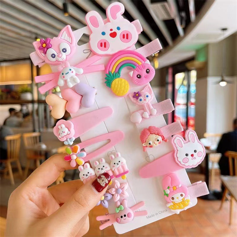 Children's Korean Version Baby Hairpin Cute Cartoon Hairpin