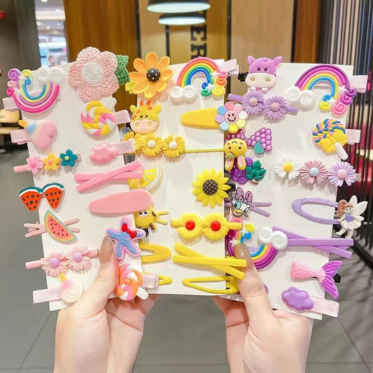 Children's Korean Version Baby Hairpin Cute Cartoon Hairpin