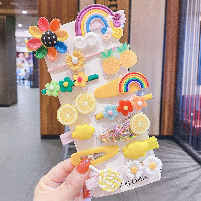 Children's Korean Version Baby Hairpin Cute Cartoon Hairpin