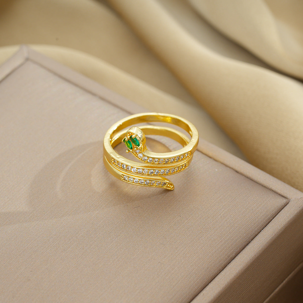European and American Fashion Retro Niche Light Luxury High Sense Personalized Opening Ring Fashion Jewelry Factory Direct Sales