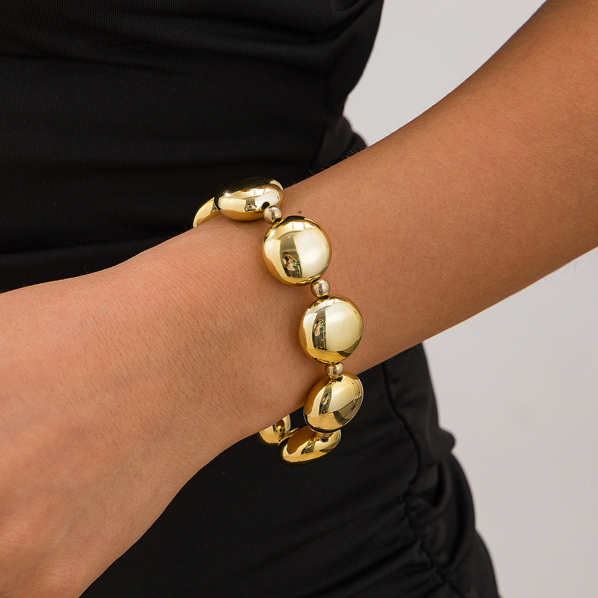 Glossy Geometric Bracelet Bracelet CCB Personalized Baroque Irregular Ladies Jewelry