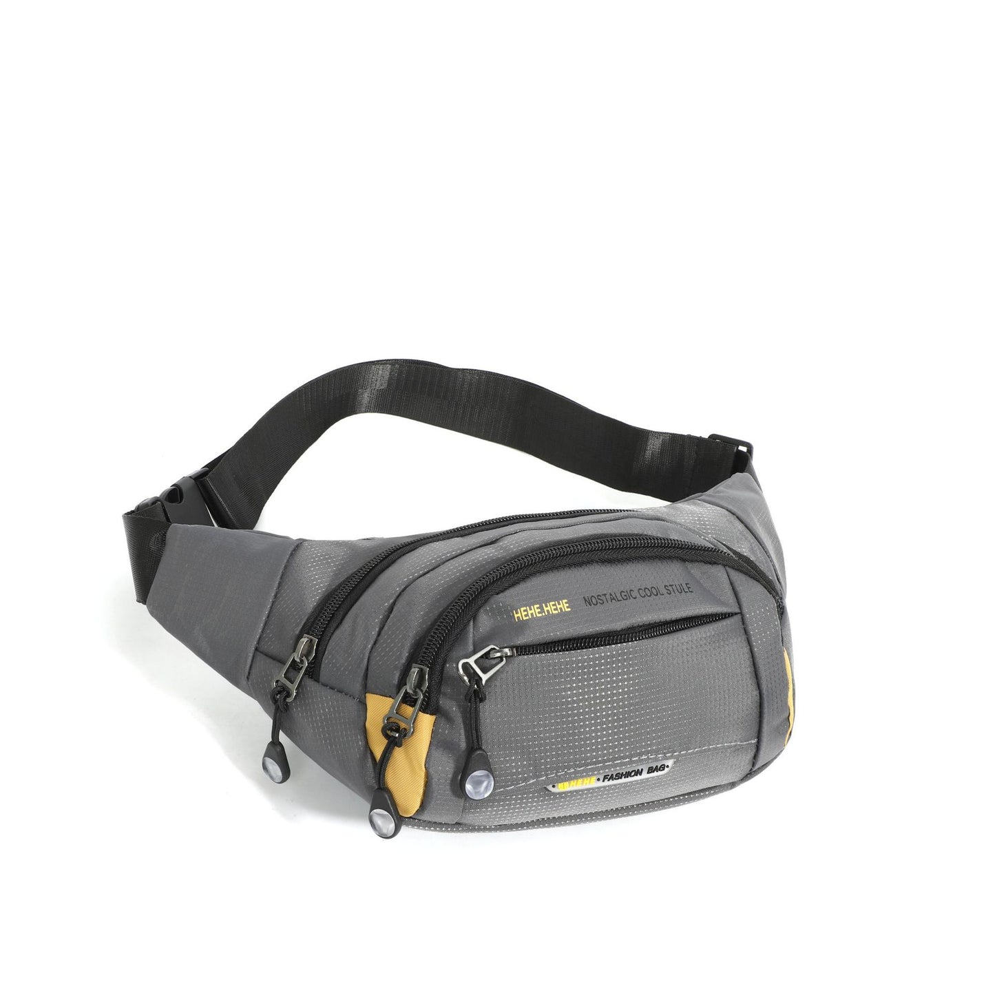 Outdoor Sports Men's Work Wear-resistant Fanny Pack Simple Waterproof Portable Multifunctional Messenger Breast Bag
